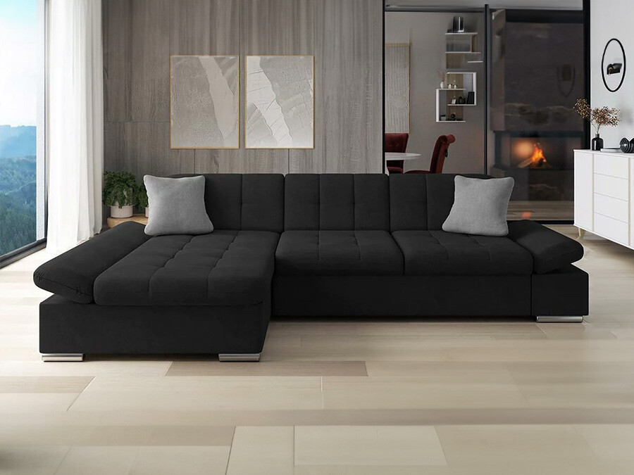 Ecksofa Comfivo Sanitas I (Uttario Velvet 2980 + Uttario Velvet 2972)