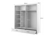 Kleiderschrank Fresno 104 (Weiß)