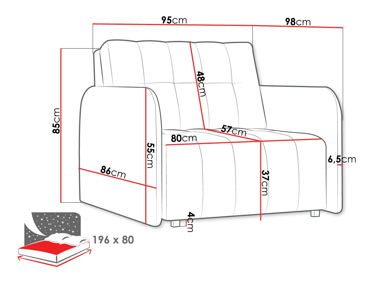 Sessel Aquarin I (Country 3)