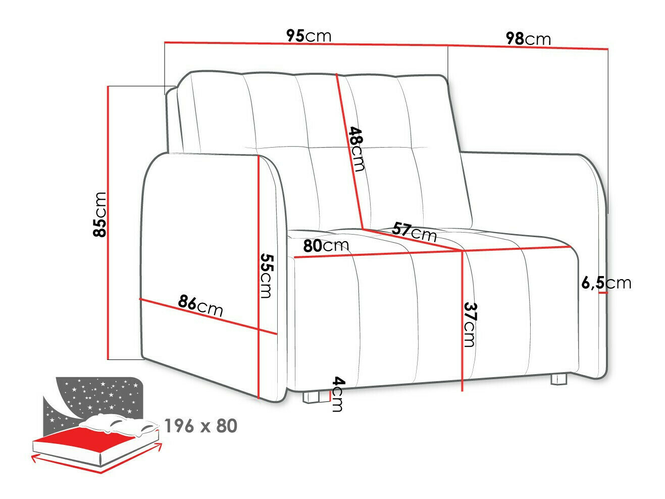 Sessel Aquarin I (Country 8)