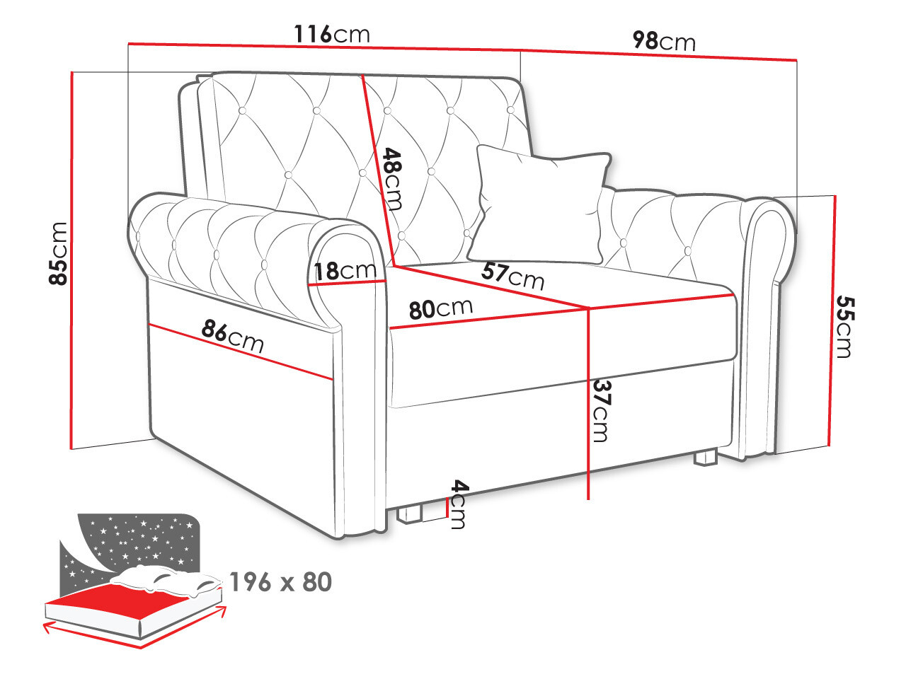 Sessel Aelara I (Kronos 19)