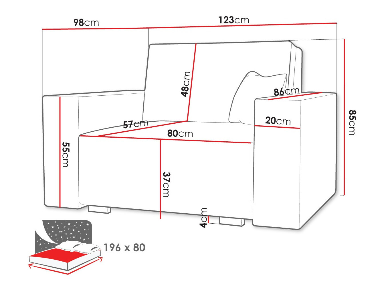 Sessel Serora I (Neve 3)