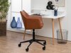 Bürostuhl Norsica 166 (Schwarz + Braun)