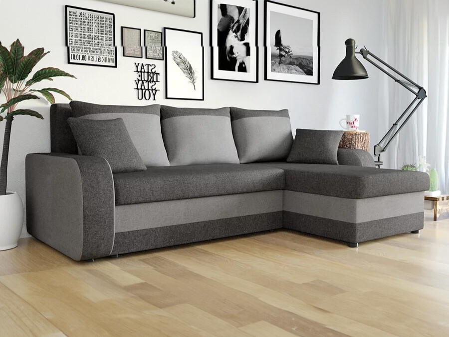 Ecksofa Comfivo 135 (Lux 06 + Lux 05)