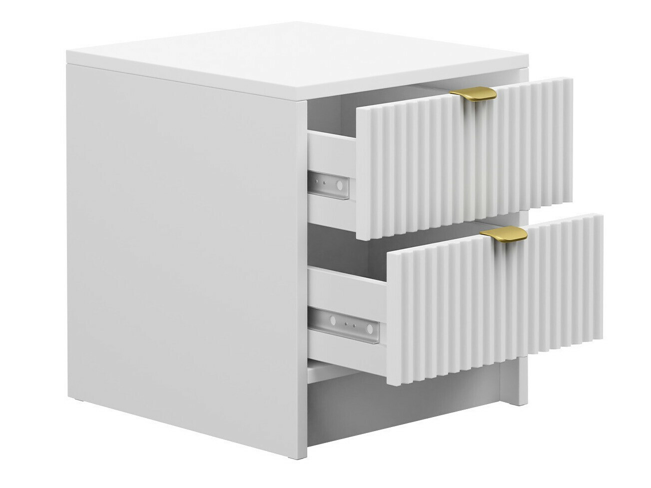 Nachttisch Comfivo Papilio (Weiß)