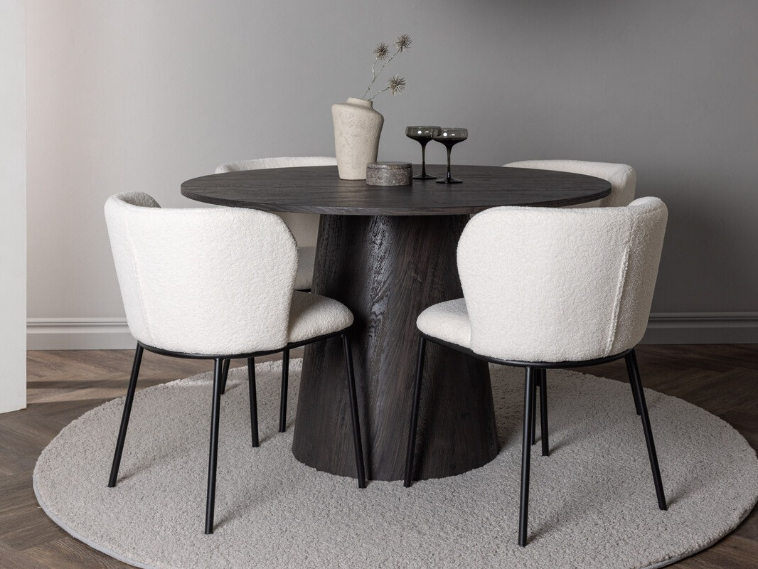 Essgruppe Dallas 4314 (Dunkelbraun)