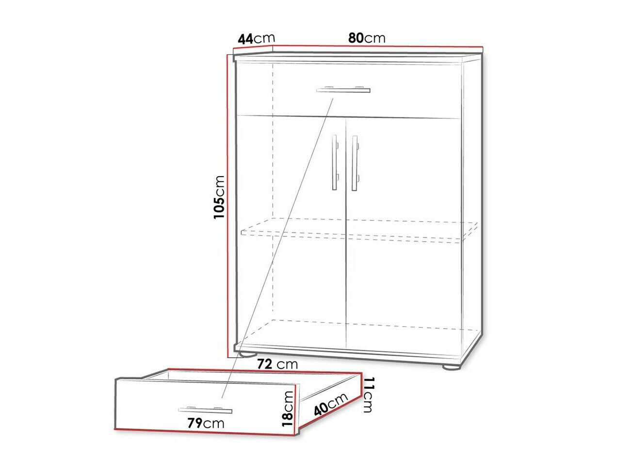 Kommoden Toledo A108