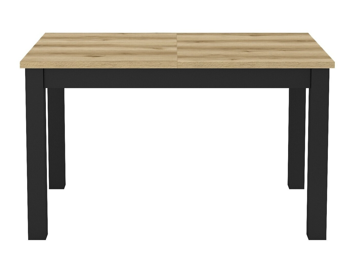 Tisch Tornua 111 (Eichenholzoptik hell + Mattschwarz)