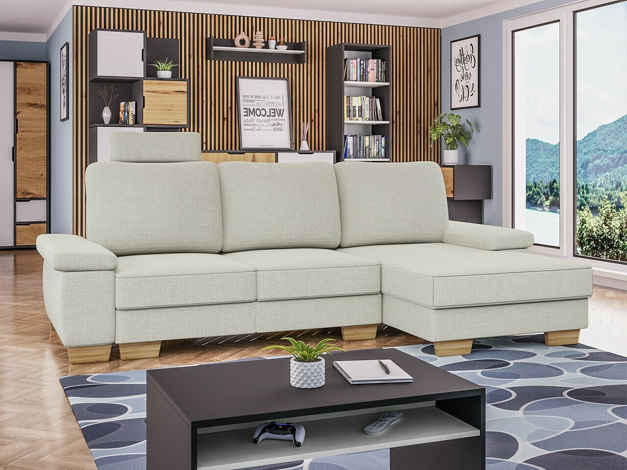 Ecksofa Lincoln 182 (Barrel 03)