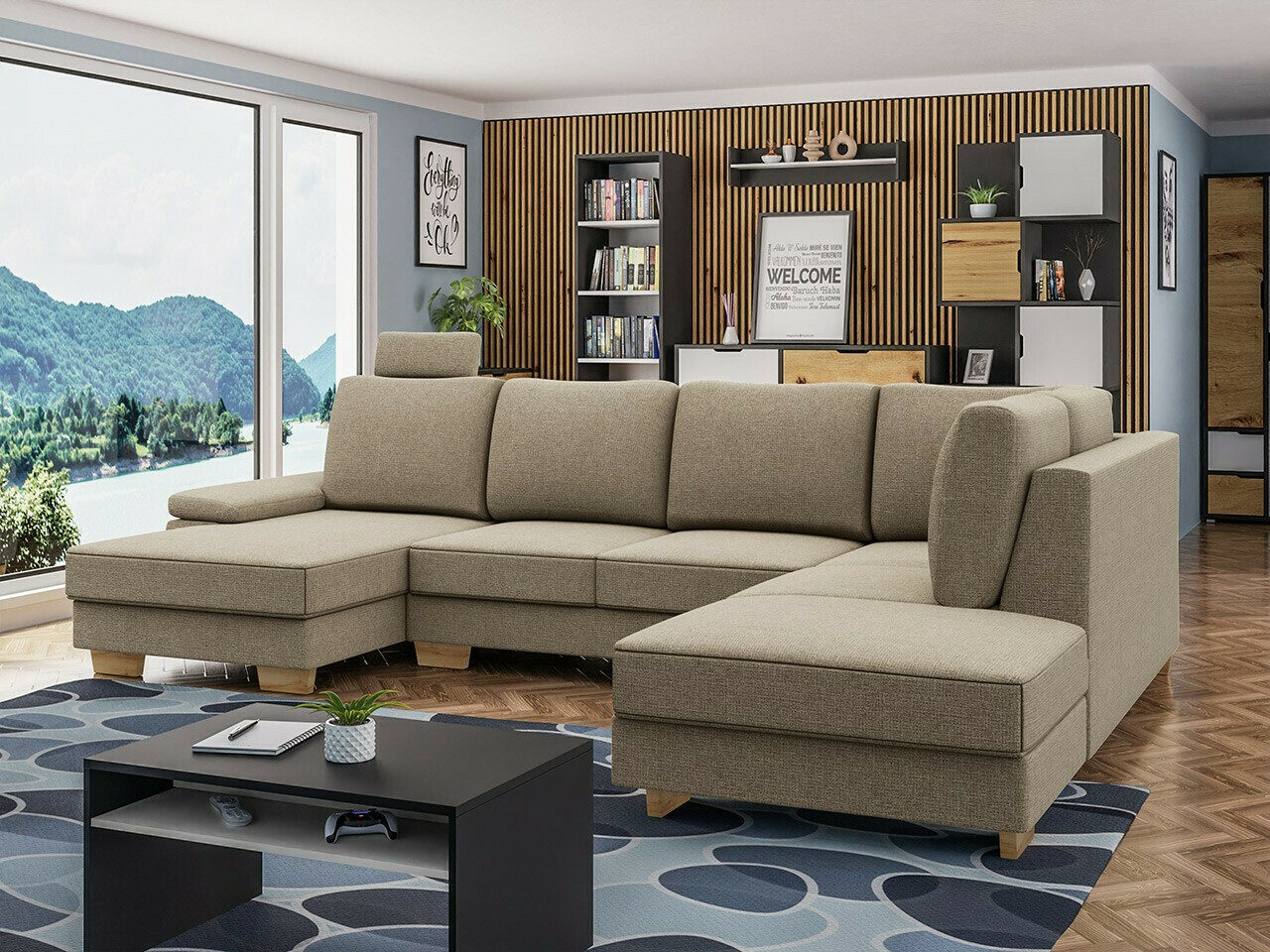 Ecksofa Lincoln 184 (Barrel 19)