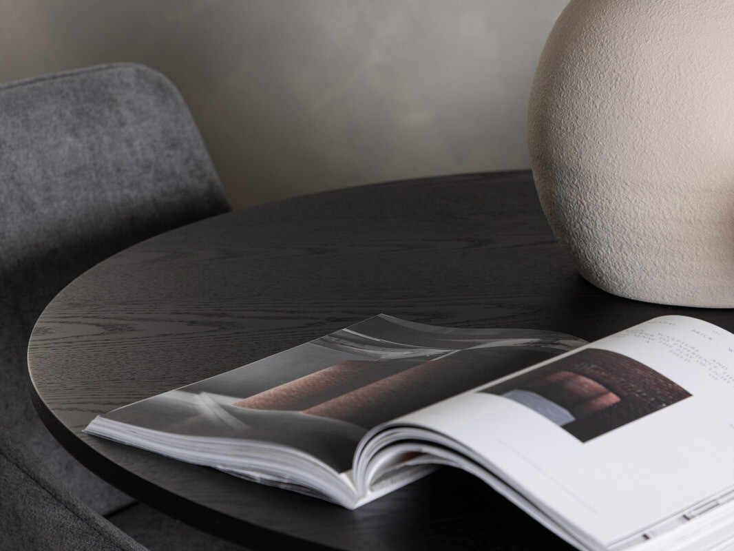 Essgruppe Dallas 4325 (Dunkelgrau + Schwarz)