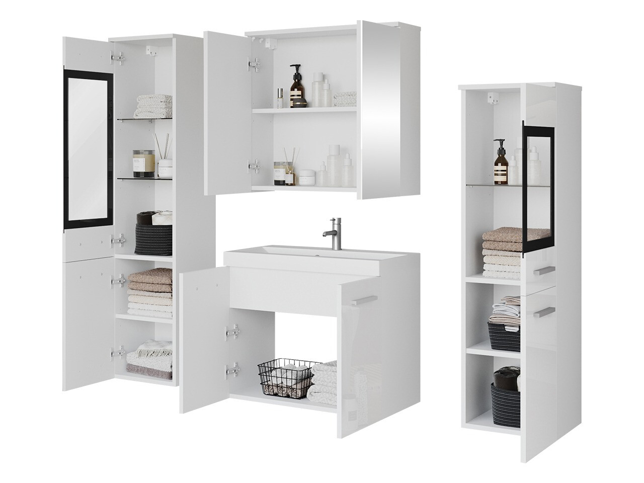 Badezimmer-Set Scientia III (Bodega)