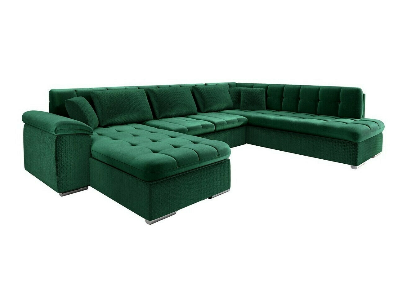 Ecksofa Comfivo Gemma VI (Magic Velvet 2225-151 + Venus Velvet 2941)