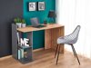 Bürotisch Houston 825 (Eichenholzoptik + Anthrazit)