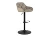 Barhocker Norsica 776 (Schwarz + Beige)