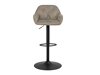 Barhocker Norsica 776 (Schwarz + Beige)