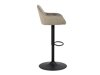 Barhocker Norsica 776 (Schwarz + Beige)
