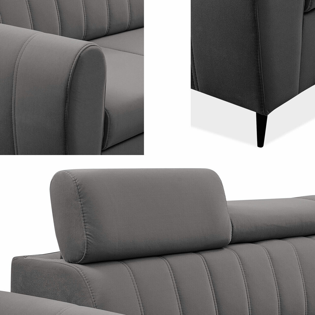 Ecksofa Temple 125 (Kronos 29)