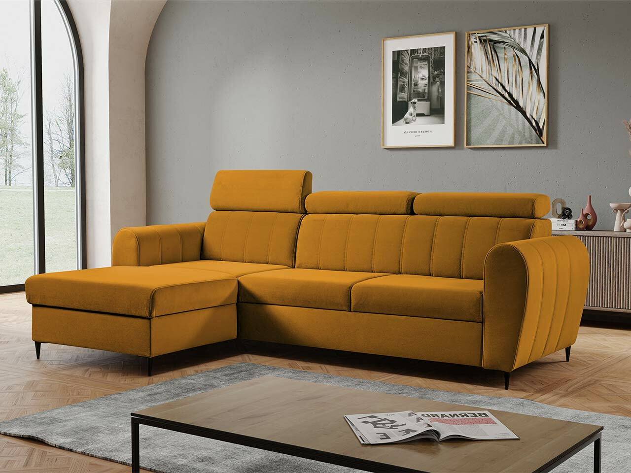 Ecksofa Temple 126 (Kronos 01)