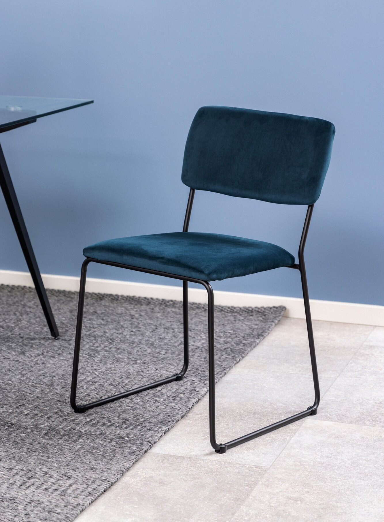 Stuhl Norsica 266 (Dunkelblau)