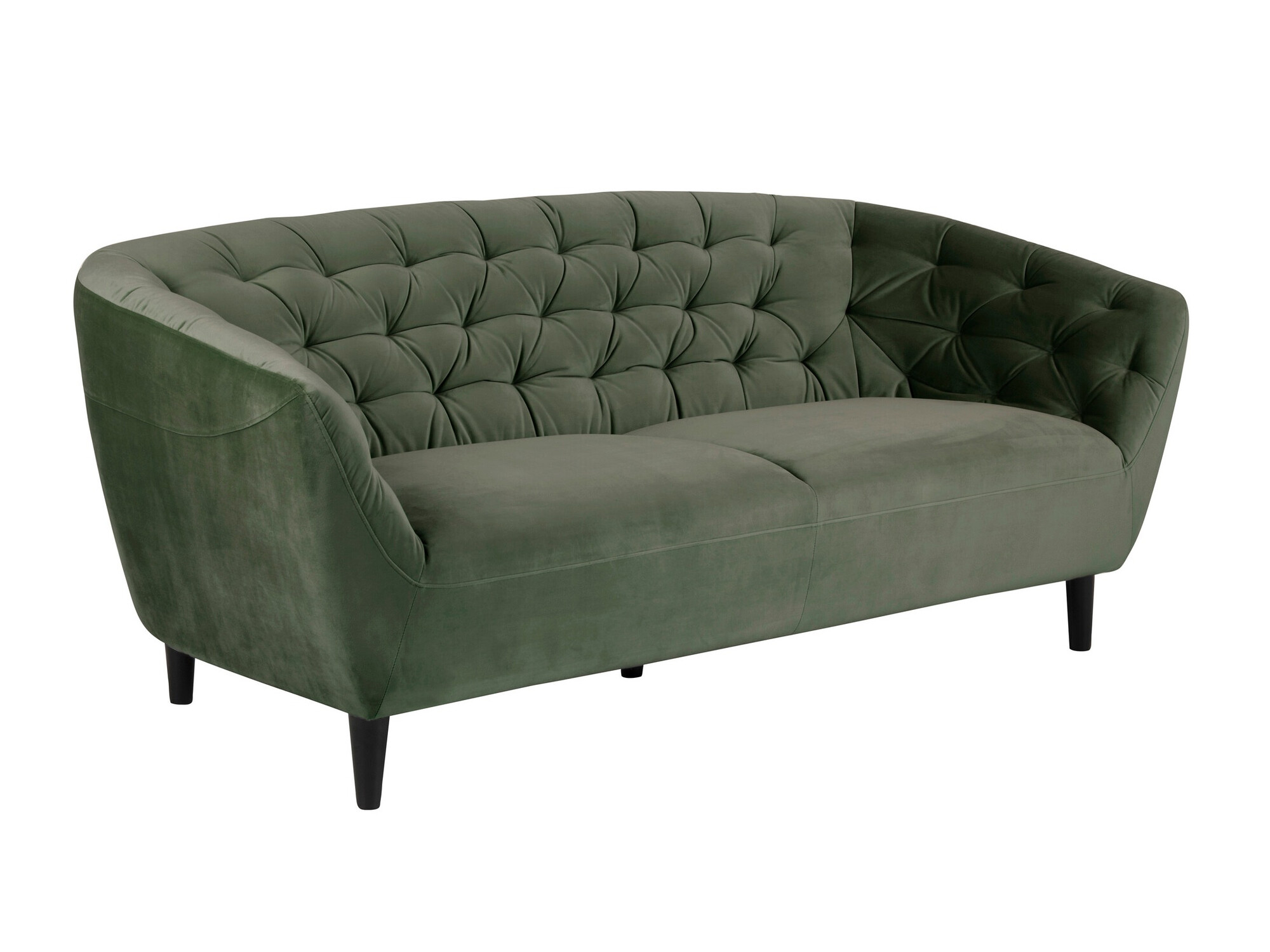Chesterfield-Sofa Norsica 232 (Dunkelgrün)