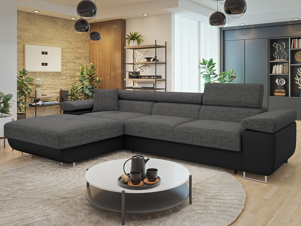Ecksofa Comfivo Eliferu 102 (Soft 011 + Lux 06)