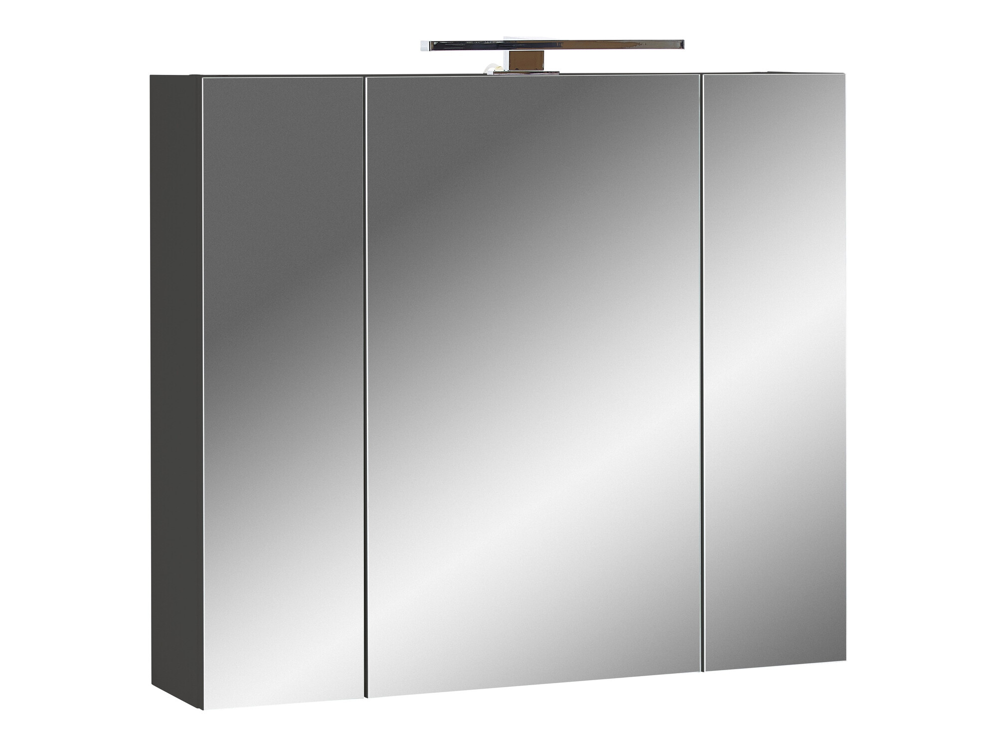 Badezimmer-Set Ventei 106 (Graphit + Navarra eichenholzoptik)