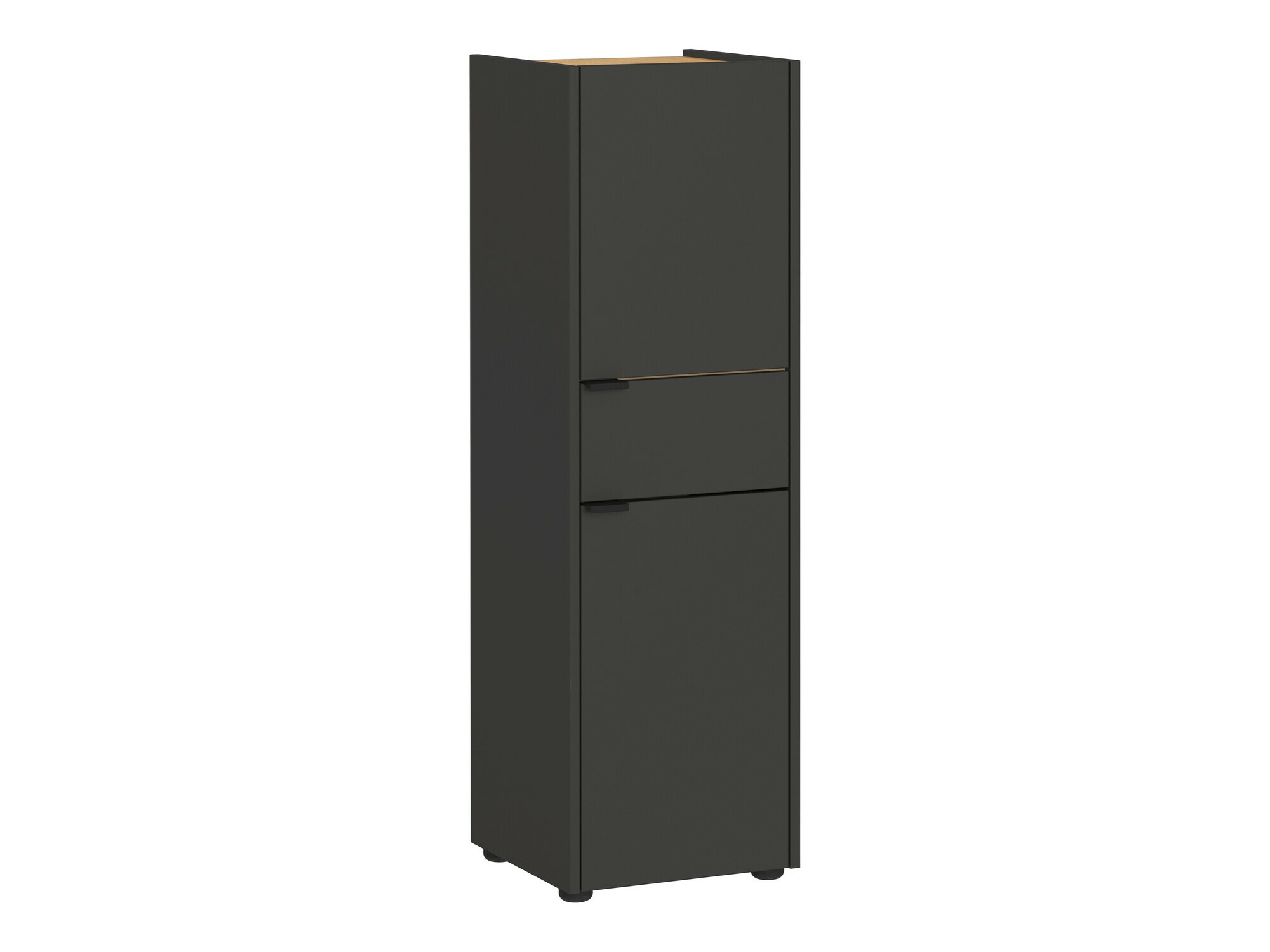 Badezimmer-Set Ventei 106 (Graphit + Navarra eichenholzoptik)