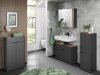 Badezimmer-Set Ventei 109 (Graphit + Navarra eichenholzoptik)