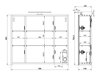 Badezimmer-Set Ventei 110 (Graphit + Navarra eichenholzoptik)