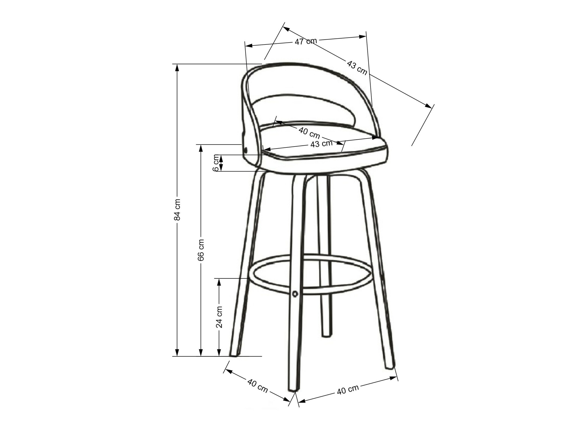 Barstuhl Houston 1591