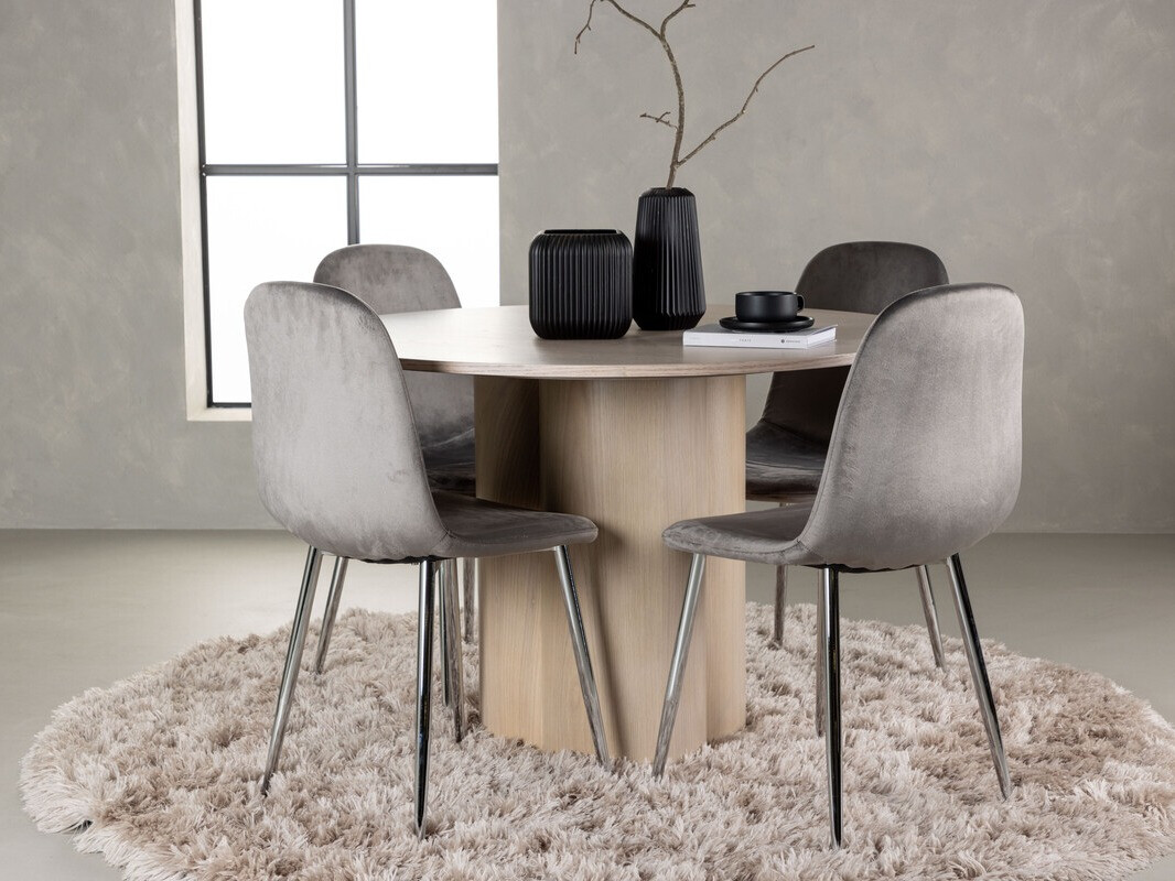 Essgruppe Dallas 4354 (Helles Holz)