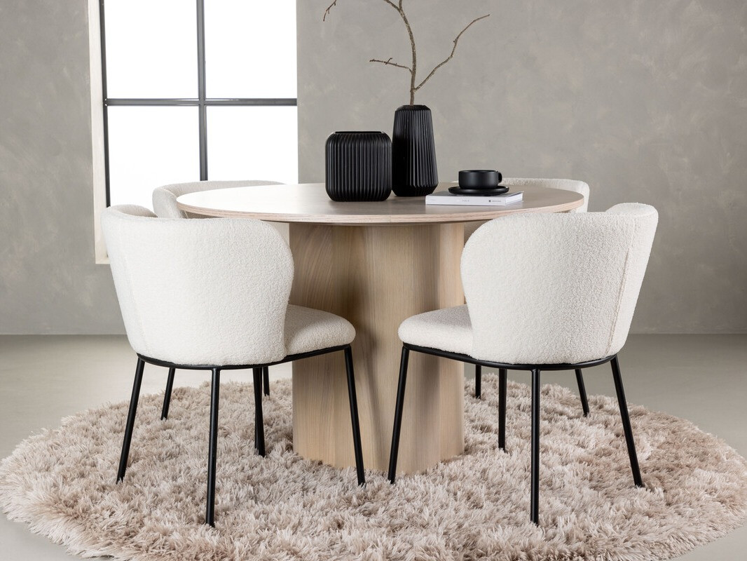 Essgruppe Dallas 4356 (Helles Holz)