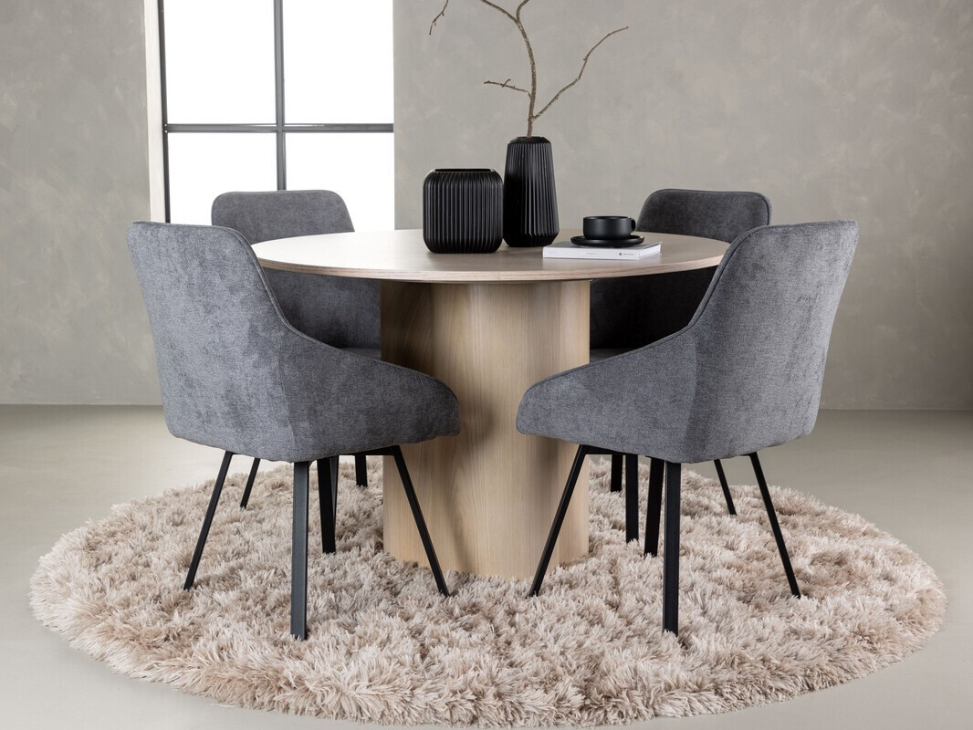 Essgruppe Dallas 4357 (Helles Holz)