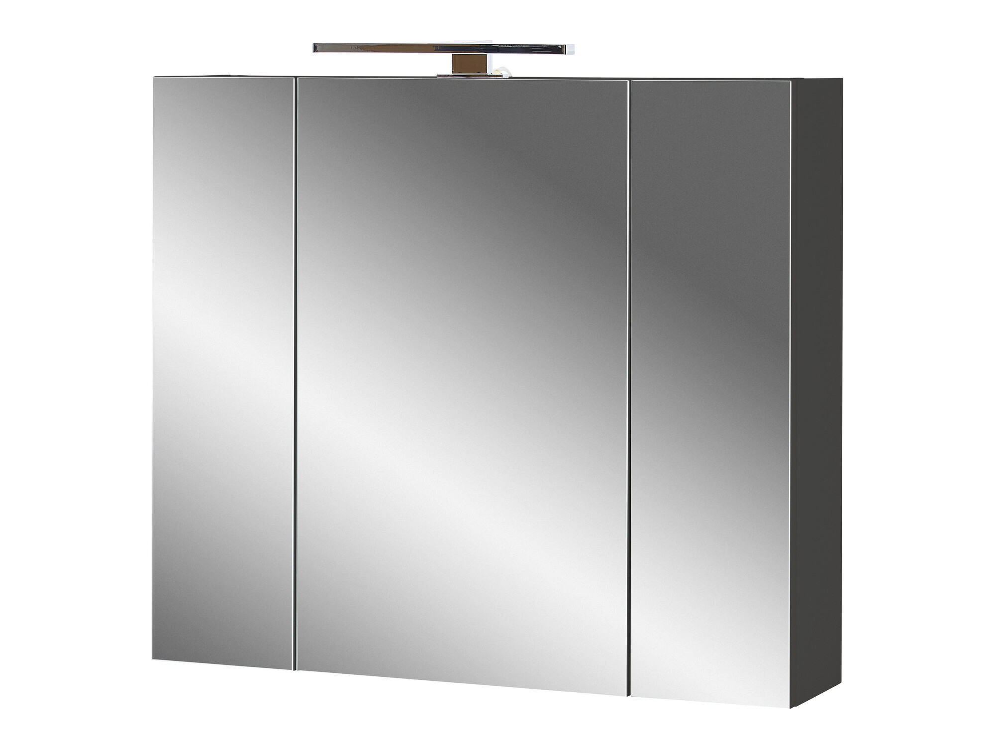 Badezimmer-Set Ruvlevu 105 (Graphit + Navarra eichenholzoptik)