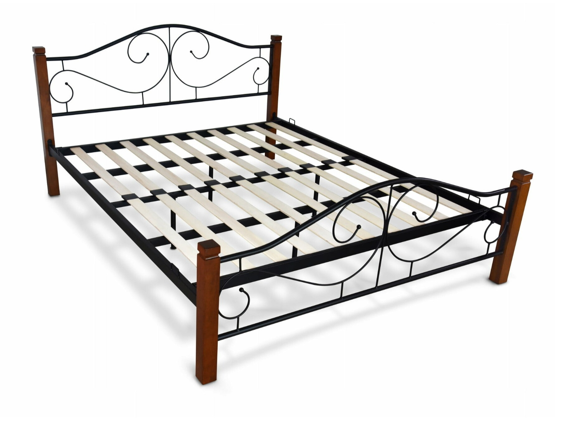 Bett Houston 574 (Kirsche + Schwarz)