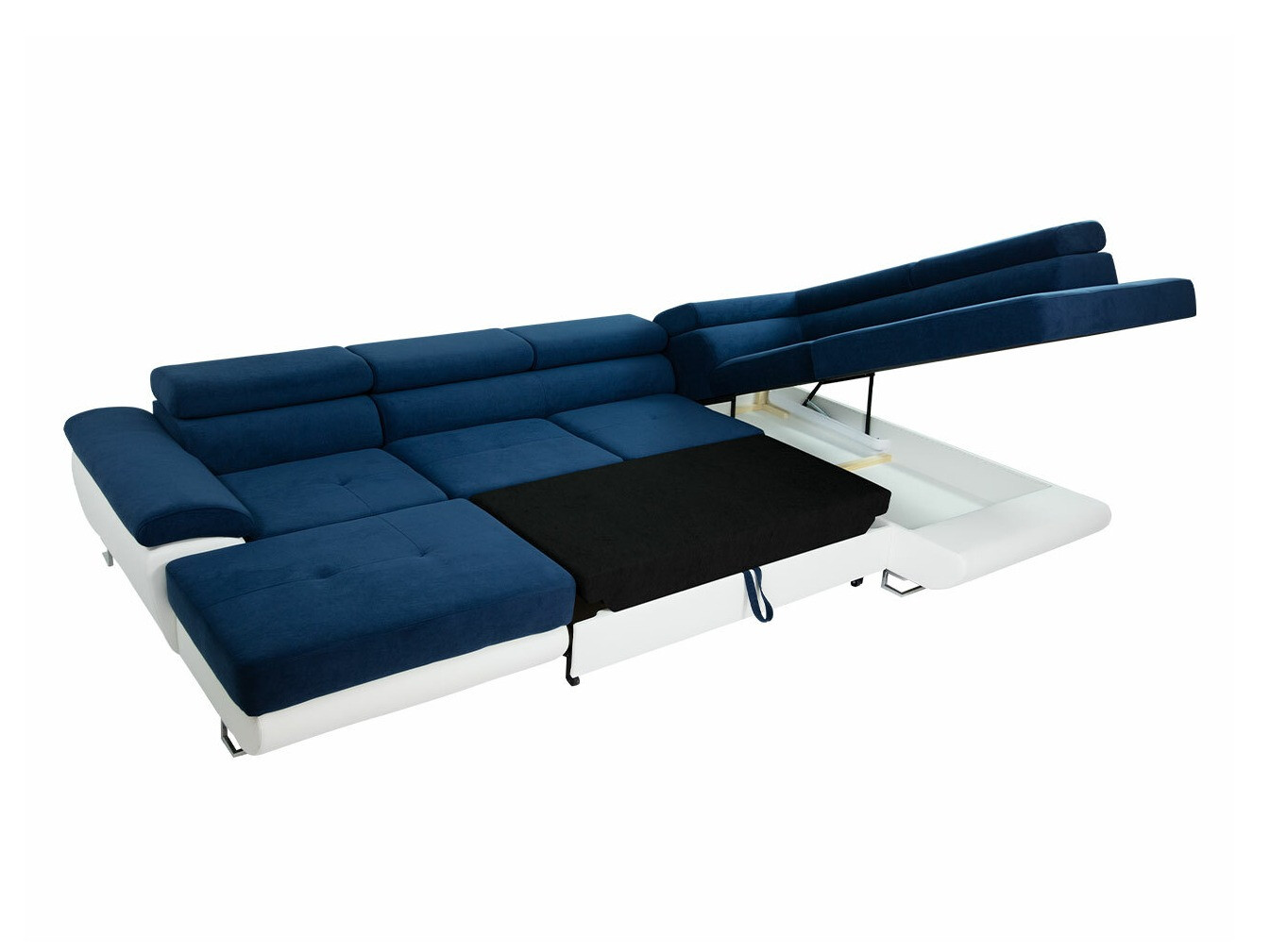 Ecksofa Comfivo Ruta IV (Soft 017 + Lux 06 + Soft 017)