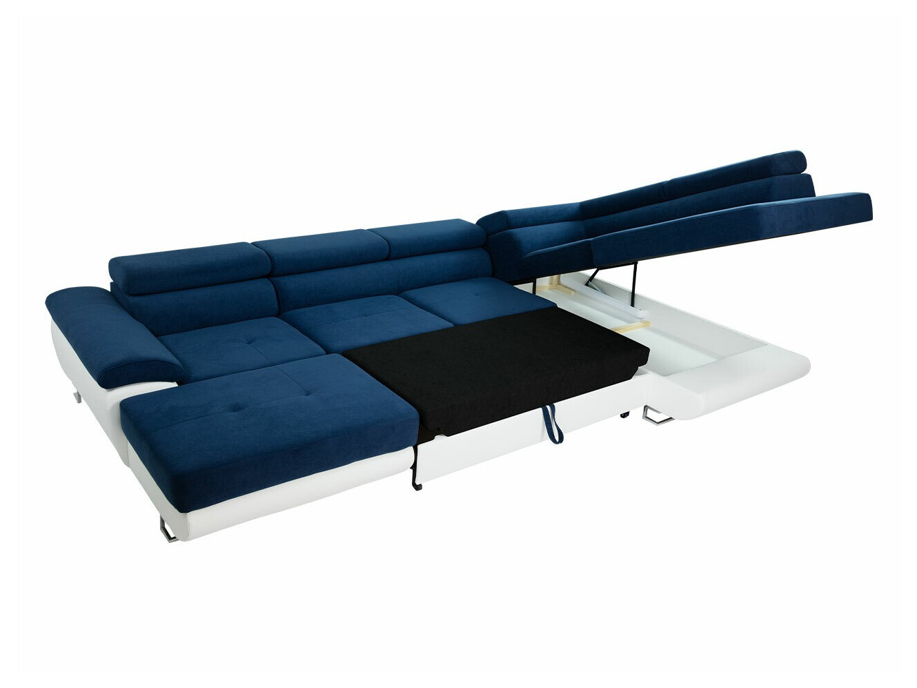 Ecksofa Comfivo Ruta IV (Soft 017 + Uttario Velvet 2971 + Kronos 02)