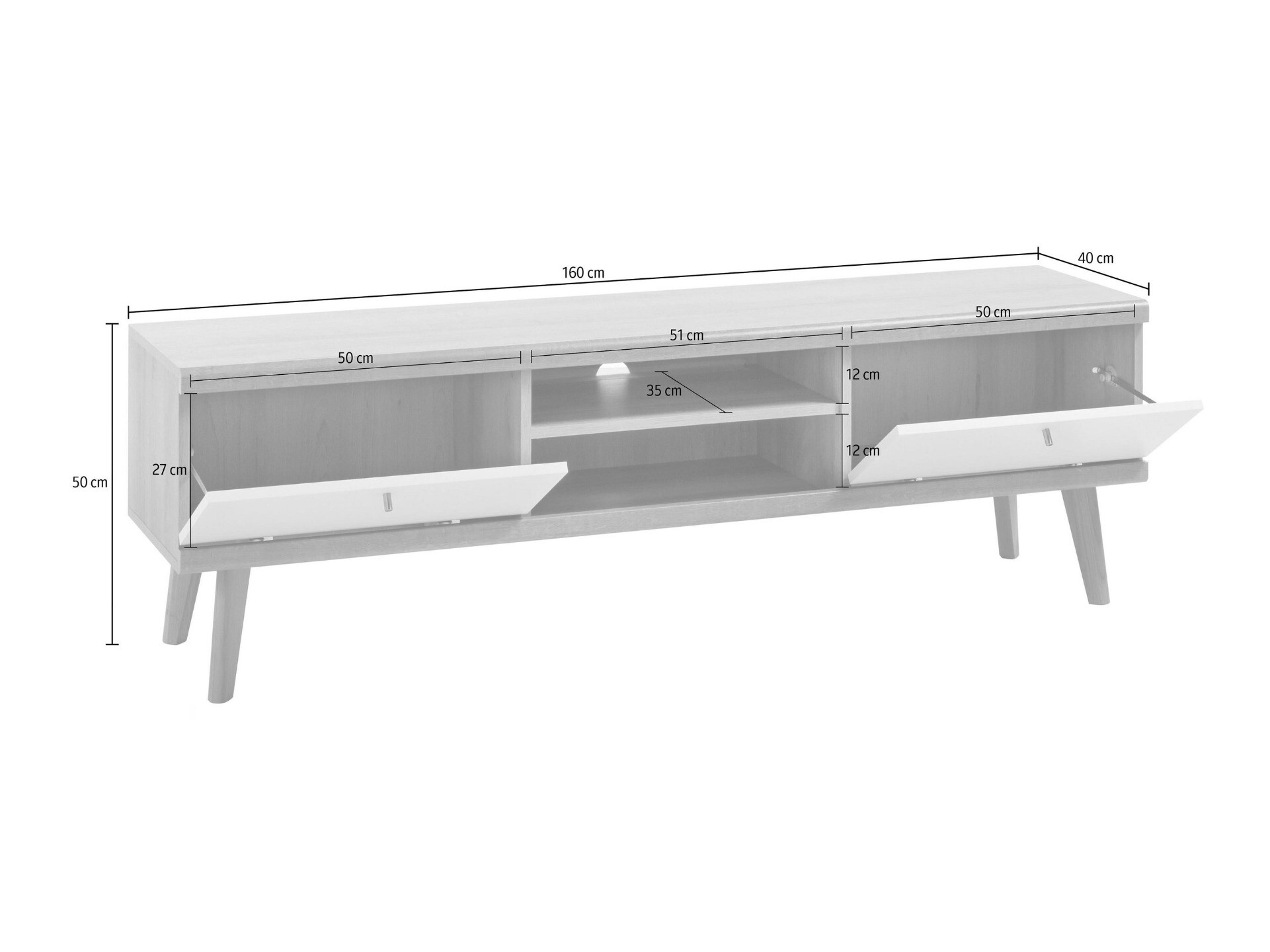 TV-Möbel Elbfiou 107