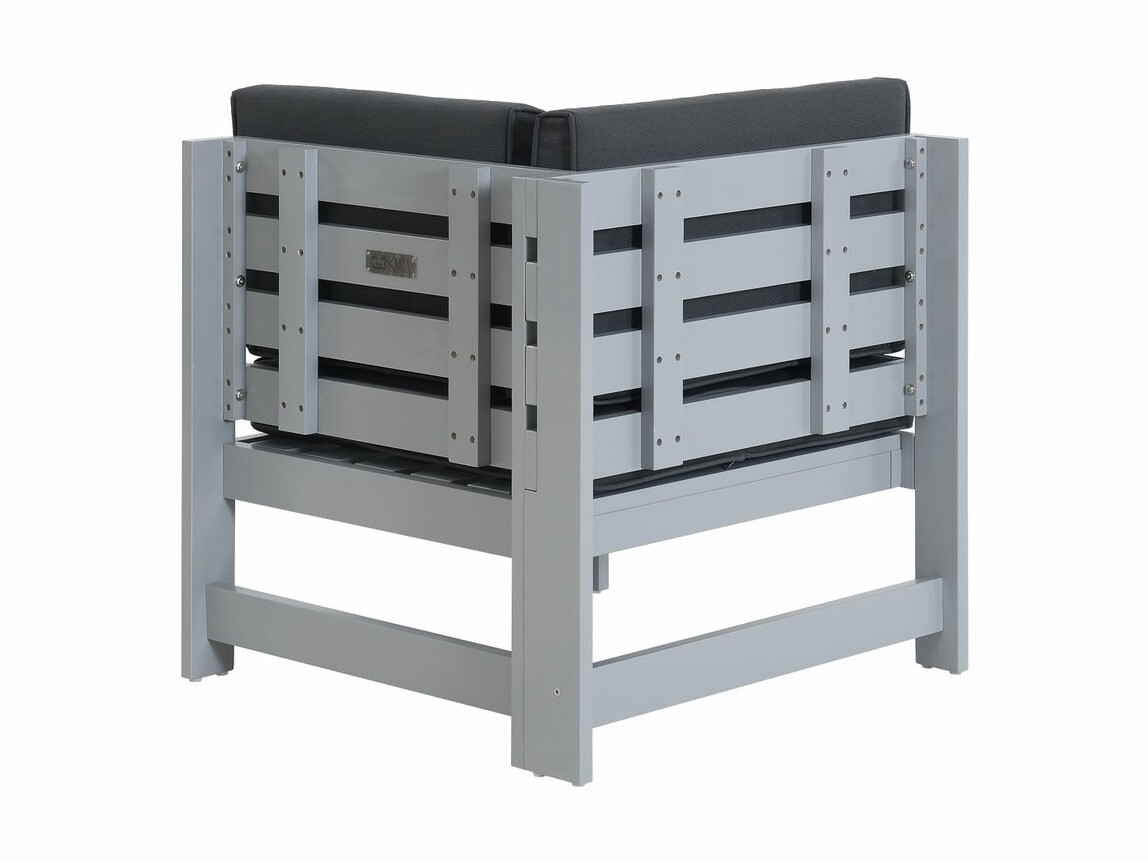 Gartensessel Riverton 760 (Schwarz + Grau)