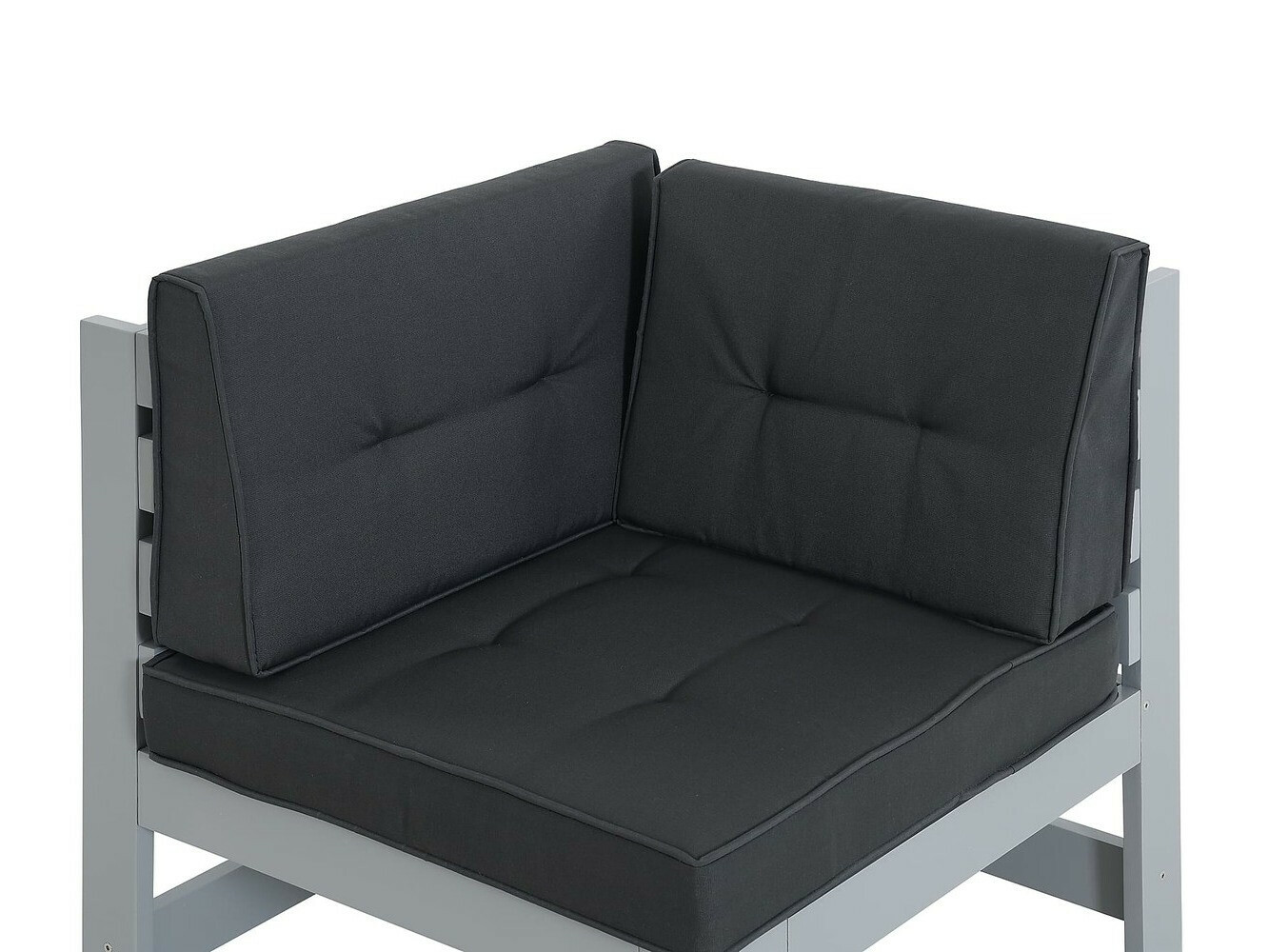 Gartensessel Riverton 760 (Schwarz + Grau)