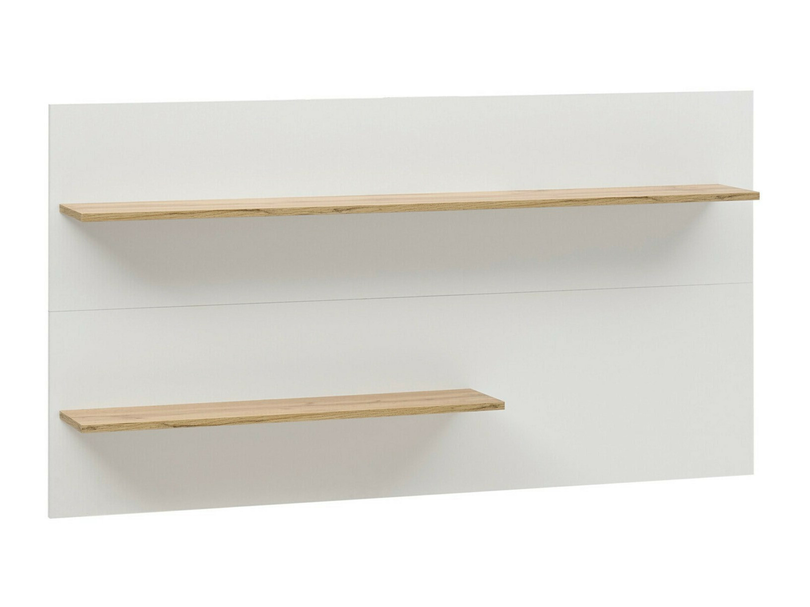 Wandregal Elbsori 112 (Weiß + Wotan Eiche)