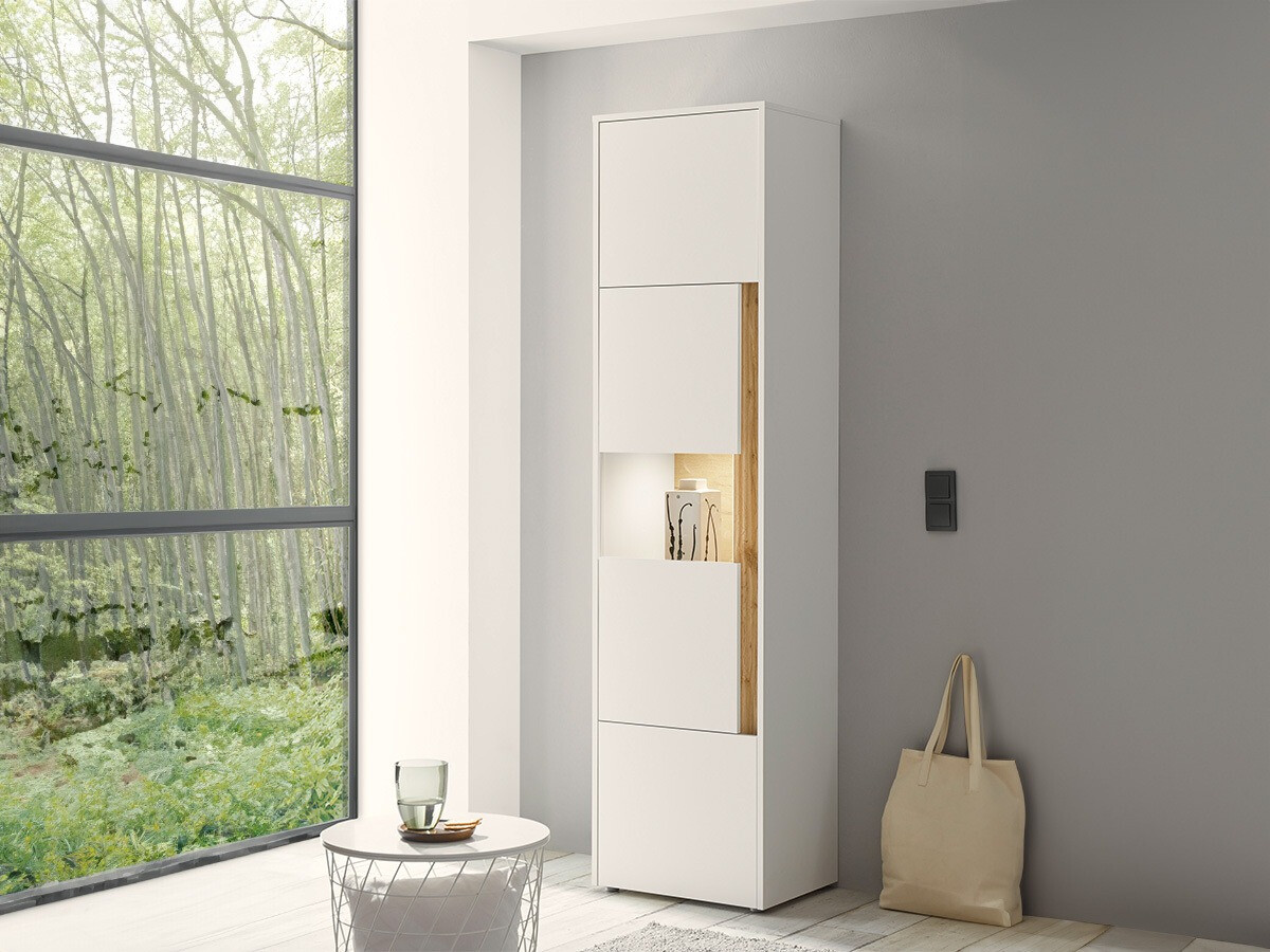 Regal Elbsori 100 (Weiß + Wotan Eiche)