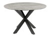 Tisch Norsica 780 (Schwarz + Grauer Marmor)