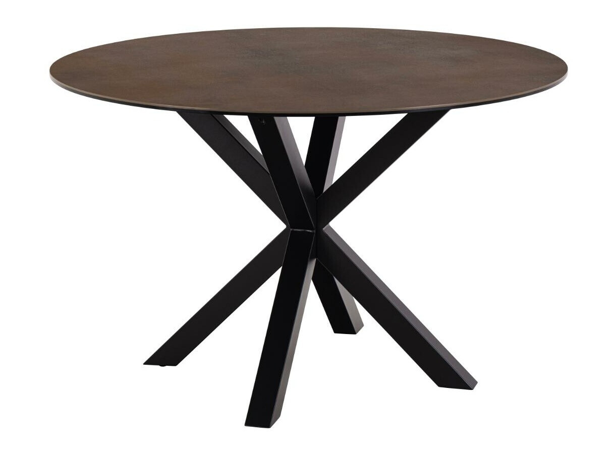 Tisch Norsica 780 (Schwarz + Braun)