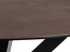 Tisch Norsica 780 (Schwarz + Braun)