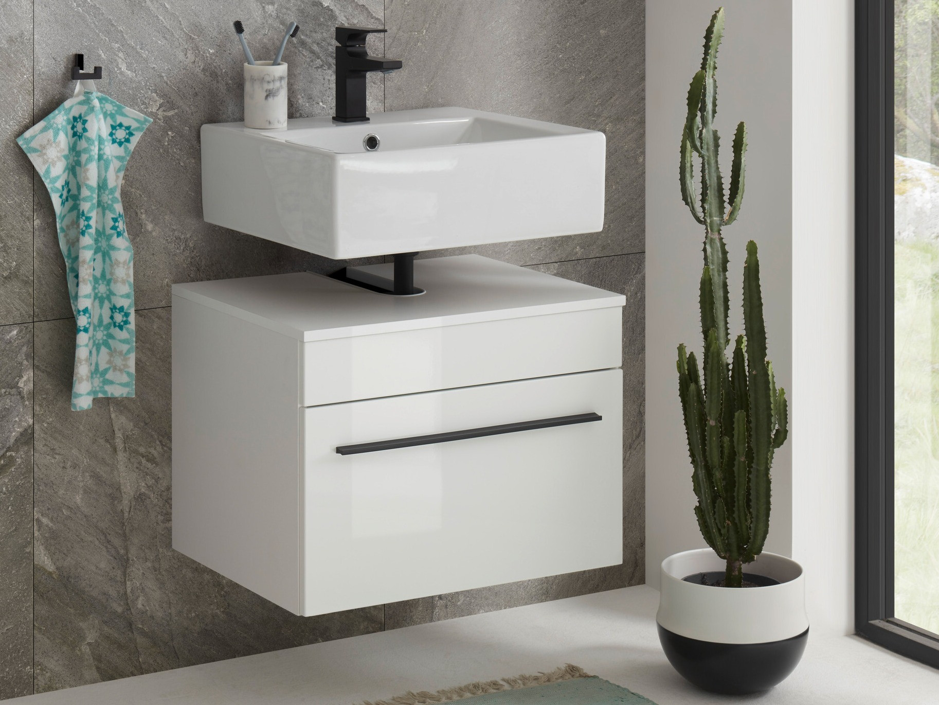 Hängeschrank für Waschbecken Torbelu 107