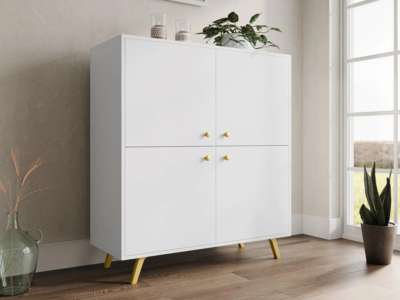 Sideboard Monfera 103 (Weiß)