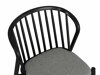 Stuhl Tivsoru 122 (Schwarz + Grau)
