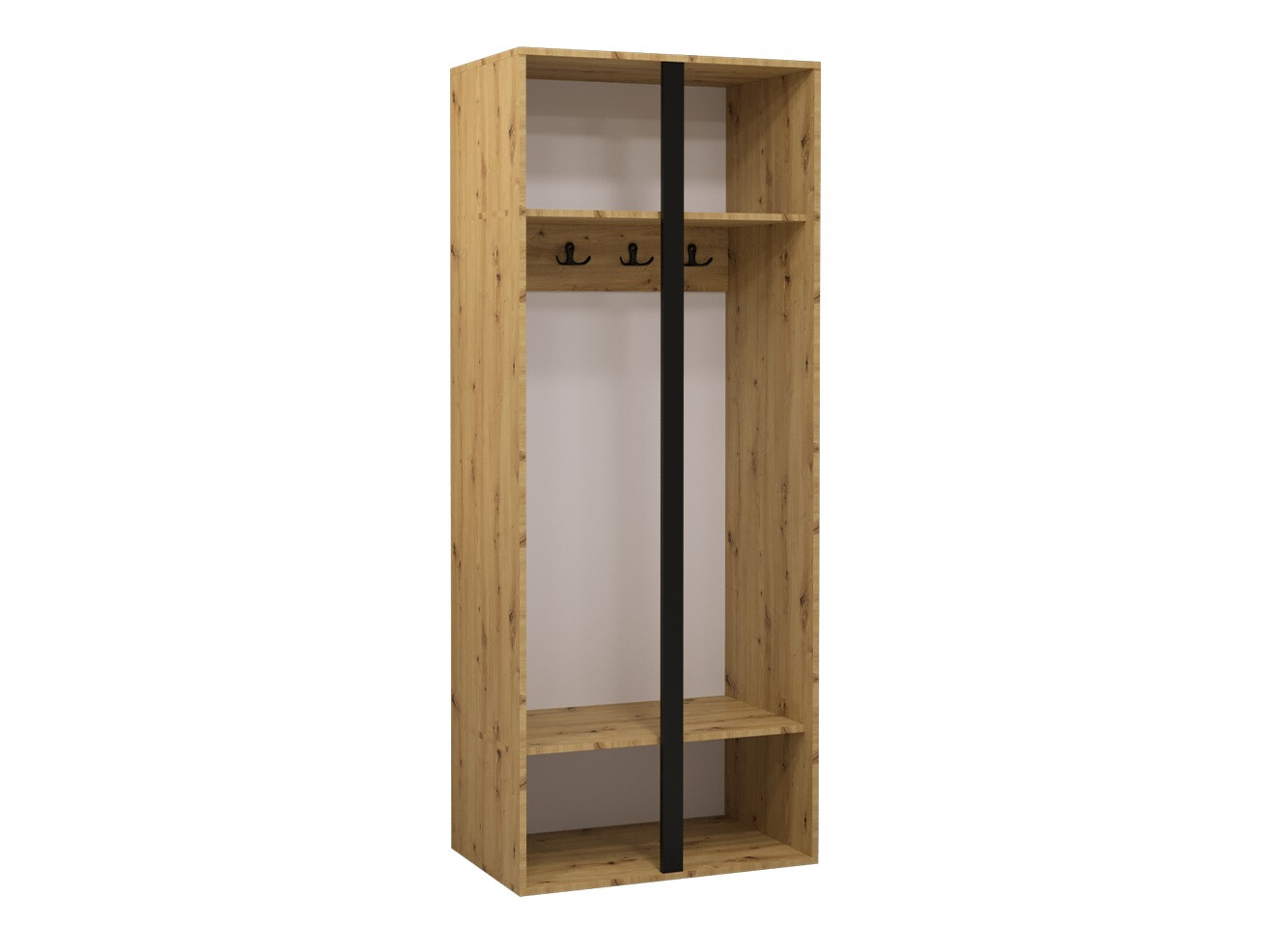 Kleiderschrank Pinis I (Weiß)